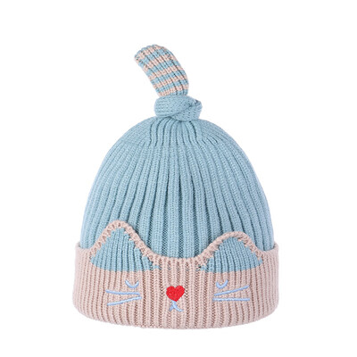 Autumn Winter Newborn Baby Boys Girls Wool Cartoon Cat Pattern Tail Hats Cute Warm Comfortable Striped Knitted Wool Hemming Hats
Autumn Winter Newborn Baby Boys Girls Wool Cartoon Cat Pattern Tail Hats Cute Warm Comfortable Striped Knitted Wool Hemming Hats