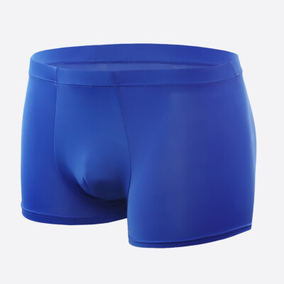 Sexy Breathable Ice Silk Solid Color Boxer Briefs Fashion Novel Translucent Mens Boxer Briefs
Sexy Breathable Ice Silk Solid Color Boxer Briefs Fashion Novel Translucent Mens Boxer Briefs