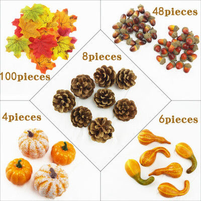Creative Simulation Pumpkin Acorn Maple Leaves Pine Cone Halloween Artificial Decoration Shooting Wedding Props
Creative Simulation Pumpkin Acorn Maple Leaves Pine Cone Halloween Artificial Decoration Shooting Wedding Props