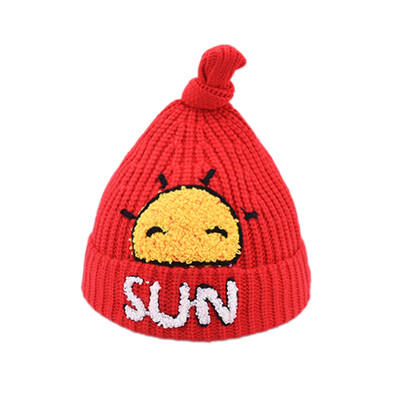 Newborn Cute Autumn Winter Warm Kids Baby Caps Cartoon Sun Print Hats Knitted Wool Hemming Caps
Newborn Cute Autumn Winter Warm Kids Baby Caps Cartoon Sun Print Hats Knitted Wool Hemming Caps