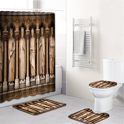 〖Follure〗Waterproof Bathroom Shower Curtain Set Non-Slip Rug Toilet Lid Cover Bath Mat
〖Follure〗Waterproof Bathroom Shower Curtain Set Non-Slip Rug Toilet Lid Cover Bath Mat
