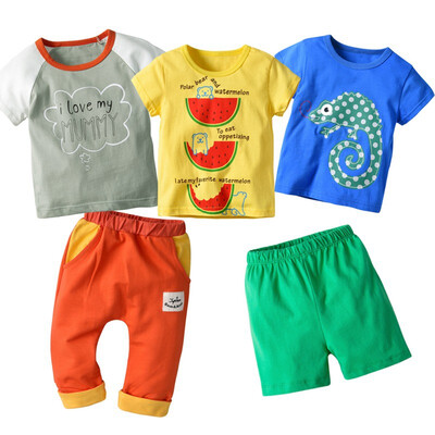 5PCSlot Baby Clothing Sets Leisure Sports Boy T-shirt Shorts Sets Toddler Clothing Baby Boy Clothes
5PCSlot Baby Clothing Sets Leisure Sports Boy T-shirt Shorts Sets Toddler Clothing Baby Boy Clothes