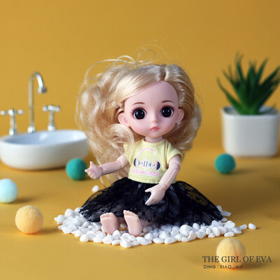 〖Follure〗Fashion Girl Joints Doll Simulation 3D Doll Cuddle Gift Soft Body For Girl Toy
〖Follure〗Fashion Girl Joints Doll Simulation 3D Doll Cuddle Gift Soft Body For Girl Toy