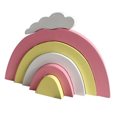 New Nordic Ins Wooden Rainbow building blocks Decoration Children s Room Decorative Photography Ornaments Wall Decorations
New Nordic Ins Wooden Rainbow building blocks Decoration Children s Room Decorative Photography Ornaments Wall Decorations