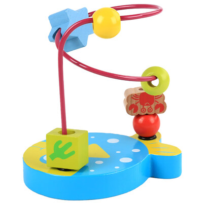 Siaonvr Educational Baby Kids Wooden Around Beads Toy Toddler Infant Intelligence Toys
Siaonvr Educational Baby Kids Wooden Around Beads Toy Toddler Infant Intelligence Toys