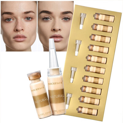 10pcs Liquid Foundation Set Moisturizing Cover Blemishes Soft Matte Face Makeup Long Wear Foundation Lightfeel Cream nw
10pcs Liquid Foundation Set Moisturizing Cover Blemishes Soft Matte Face Makeup Long Wear Foundation Lightfeel Cream nw