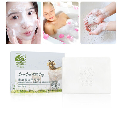 Goat Milk Handmade Soap Moisturizing Repair Shrink Pores Soaps Oil Control Whitening Cleaning Product 120g
Goat Milk Handmade Soap Moisturizing Repair Shrink Pores Soaps Oil Control Whitening Cleaning Product 120g