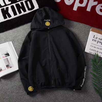 Korean Style Hoodies Men Teens Sweatshirt IM OKAY Smiling Emoji Pullover Tops Male Spring Autumn Zipper Hoodie with Pocket
Korean Style Hoodies Men Teens Sweatshirt IM OKAY Smiling Emoji Pullover Tops Male Spring Autumn Zipper Hoodie with Pocket