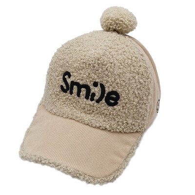Winter Boys Girls Letter Pattern Baseball Cap Children Casual Hip Hop Sun Corduroy Caps With Ball Design
Winter Boys Girls Letter Pattern Baseball Cap Children Casual Hip Hop Sun Corduroy Caps With Ball Design