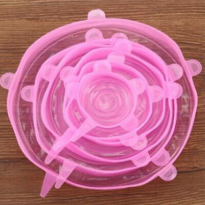 6 Pcs Silicone Wraps Seal Bowl Covers Food Saving Storage Stretch Lids Refrigerator Accessories
6 Pcs Silicone Wraps Seal Bowl Covers Food Saving Storage Stretch Lids Refrigerator Accessories