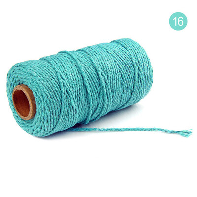 Gobestart 100m Long100Yard Pure Cotton Twisted Cord Rope Crafts Macrame Artisan String
Gobestart 100m Long100Yard Pure Cotton Twisted Cord Rope Crafts Macrame Artisan String