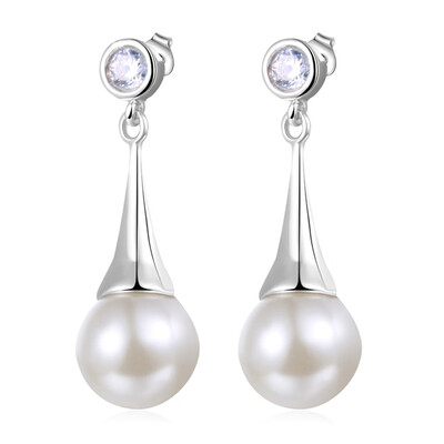 Simple Fashion Delicate Earring Women Pearls Jewelry Earrings Funny