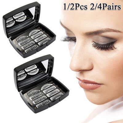 Willstar 12 Pcs 24Pairs Magnetic Artificial False Eyelashes Magnetic Eyelashes Reusable Magnetic Eyelashes
Willstar 12 Pcs 24Pairs Magnetic Artificial False Eyelashes Magnetic Eyelashes Reusable Magnetic Eyelashes