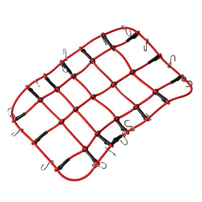 Elastic Luggage Net Car Roof Rack Storage Net With Hooks Rubber Band for Axial SCX10 Net D90 RC4WD Traxxas TRX-4 110 RC Car
Elastic Luggage Net Car Roof Rack Storage Net With Hooks Rubber Band for Axial SCX10 Net D90 RC4WD Traxxas TRX-4 110 RC Car