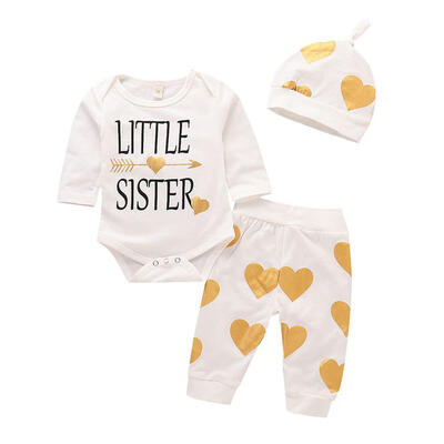 Baby Sets Girl Boy Autumn Love Print Long-Sleeved Jacket Trousers Hat Three-pieceSet Cheap Baby Children Clothing
Baby Sets Girl Boy Autumn Love Print Long-Sleeved Jacket Trousers Hat Three-pieceSet Cheap Baby Children Clothing