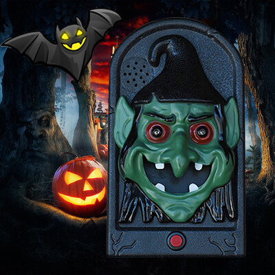 Toponeto Halloween Prop Terror Scary Haunted house decoration Light LED toy Doorbell
Toponeto Halloween Prop Terror Scary Haunted house decoration Light LED toy Doorbell