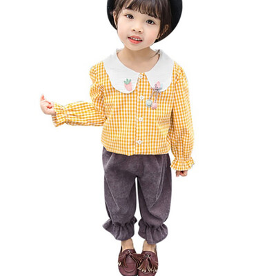 Autumn Toddler Baby Girl Clothes Long Sleeve PlaidStripe Blouse Tops Pants Trousers Casual Outfits
Autumn Toddler Baby Girl Clothes Long Sleeve PlaidStripe Blouse Tops Pants Trousers Casual Outfits
