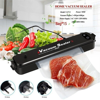 Vacuum Sealer Machine Automatic Vacuum Sealer Portable Compact Vacuum Sealing System for Vacuum&Seal Cooking Mufti-functio
Vacuum Sealer Machine Automatic Vacuum Sealer Portable Compact Vacuum Sealing System for Vacuum&Seal Cooking Mufti-functio