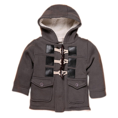 New Baby Boys Girls Autumn Winter Warm Long Sleeve Solid Hoodie Horn Buckle Heavyweight Coat Outerwear
New Baby Boys Girls Autumn Winter Warm Long Sleeve Solid Hoodie Horn Buckle Heavyweight Coat Outerwear