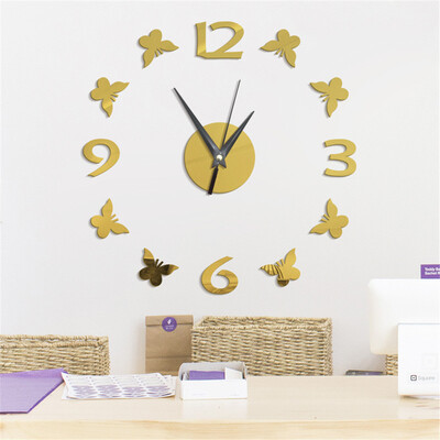 Gobestart 3D Creative Butterfly Digital Acrylic Mirror Wall Clock Home Decor Wall Clock
Gobestart 3D Creative Butterfly Digital Acrylic Mirror Wall Clock Home Decor Wall Clock