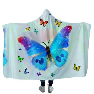 Wearable Blanket Butterfly Printed Hooded Blanket For Adults Sherpa Fleece Winter Throw Blanket Hoodie Blanket Travel Mantle
Wearable Blanket Butterfly Printed Hooded Blanket For Adults Sherpa Fleece Winter Throw Blanket Hoodie Blanket Travel Mantle