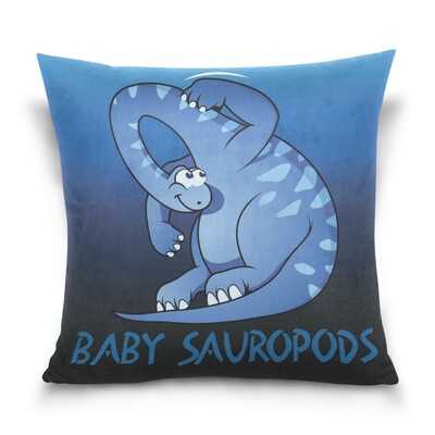 ALAZA Throw Pillow Cover 16 X 16 inch Cushion Cover with Baby Dinosaur Printed Pillowcase
ALAZA Throw Pillow Cover 16 X 16 inch Cushion Cover with Baby Dinosaur Printed Pillowcase