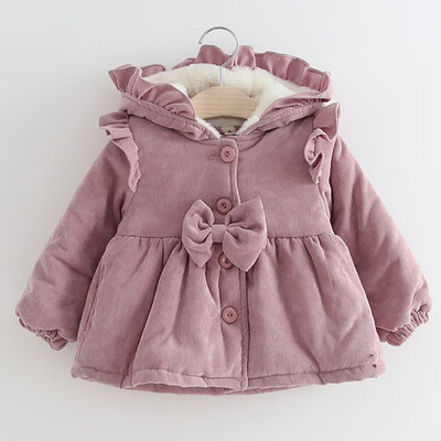 Winter Baby Girl Clothes 0-3T Hooded Down Jackets With Bowknot Casual Windproof And Warm Thickening Baby Girl Down Coat
Winter Baby Girl Clothes 0-3T Hooded Down Jackets With Bowknot Casual Windproof And Warm Thickening Baby Girl Down Coat