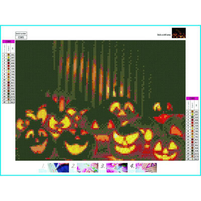 DIY Halloween full diamond painting features birthday gift party mural home decoration painting home supplies Co
DIY Halloween full diamond painting features birthday gift party mural home decoration painting home supplies Co