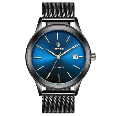 TEVISE Brand Luxury Gold Automatic Mechanical Men Watch Water-Proof Mesh Stainless Steel Band Self-Winding Man Casual Wristwatch
TEVISE Brand Luxury Gold Automatic Mechanical Men Watch Water-Proof Mesh Stainless Steel Band Self-Winding Man Casual Wristwatch