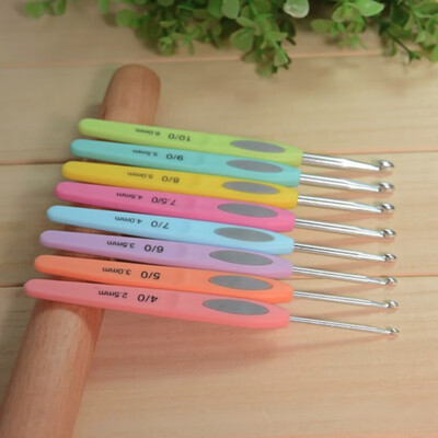 8PCs Crochet Hooks Set Colorful All Sized Knitting Needle Plastic Handle Knitting Needles Crafts Weaving Tool Sewing Accessories
8PCs Crochet Hooks Set Colorful All Sized Knitting Needle Plastic Handle Knitting Needles Crafts Weaving Tool Sewing Accessories