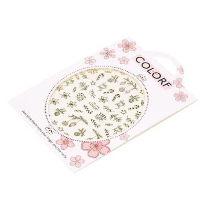 Nail Sticker Sugar Leaf Flower Star Stick Pattern for Nail Art Decoration Glitter DIY Decals Manicure Set for Christmas
Nail Sticker Sugar Leaf Flower Star Stick Pattern for Nail Art Decoration Glitter DIY Decals Manicure Set for Christmas