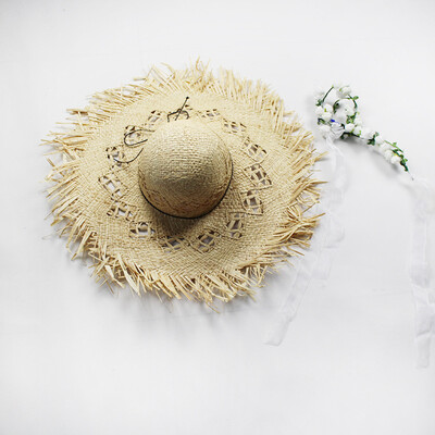 Summer Big Brim Straw Hat outdoor sunscreen hat personality beggar cool hat street sun hat manufacturer wholesale hat
Summer Big Brim Straw Hat outdoor sunscreen hat personality beggar cool hat street sun hat manufacturer wholesale hat