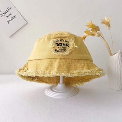 Autumn Baby Boys Girls Caps Toddler Letter Print Pattern Denim Bucket Hats Caps Reversible Sun Headwear Caps
Autumn Baby Boys Girls Caps Toddler Letter Print Pattern Denim Bucket Hats Caps Reversible Sun Headwear Caps