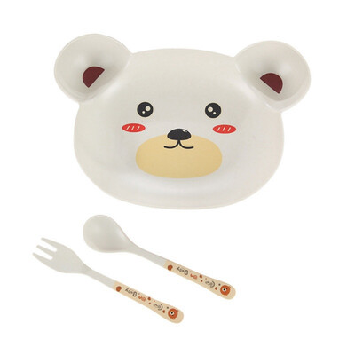 Cute 3 Pcs Newborn Baby Animal Dishes Cutlery Set Children Food Feeding Plate Fork Spoon Dishes
Cute 3 Pcs Newborn Baby Animal Dishes Cutlery Set Children Food Feeding Plate Fork Spoon Dishes