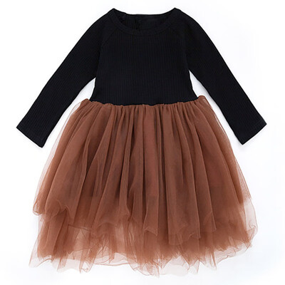 Autumn Children Cute Dresses Baby Girls Long Sleeve Mesh Patchwork Dress for Kids Clothes
Autumn Children Cute Dresses Baby Girls Long Sleeve Mesh Patchwork Dress for Kids Clothes