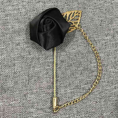 Groom Brooch New Wedding Boutonniere Rose Party Bridal Flower Bridesmaid Corsage