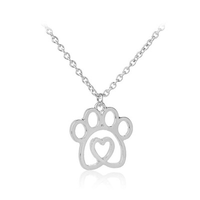 Dog Paw Print In Heart Necklaces Crystal Hollow Puppy Cat Paw Charm Memorial Jewelry Pet Lover Enamel Necklace
Dog Paw Print In Heart Necklaces Crystal Hollow Puppy Cat Paw Charm Memorial Jewelry Pet Lover Enamel Necklace