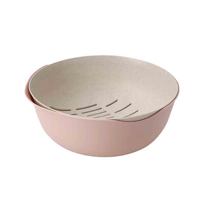 Toponeto 2 in 1 Wash Rice Mesh Sieve Strainers Vegetable Fruit Basket Kitchen Tools Bowl
Toponeto 2 in 1 Wash Rice Mesh Sieve Strainers Vegetable Fruit Basket Kitchen Tools Bowl