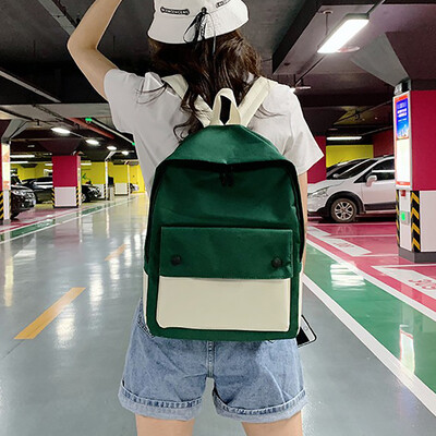 Tailored New Fashion Women Large-capacity Campus Personality Simple Bag Travel Backpack
Tailored New Fashion Women Large-capacity Campus Personality Simple Bag Travel Backpack