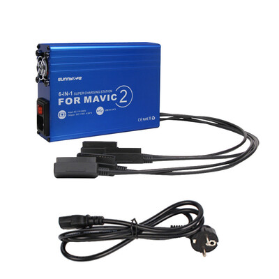 Tailored For DJI MAVIC 2 PRO ZOOM 6-IN-1 Battery Charger with USB Super Charging Station
Tailored For DJI MAVIC 2 PRO ZOOM 6-IN-1 Battery Charger with USB Super Charging Station