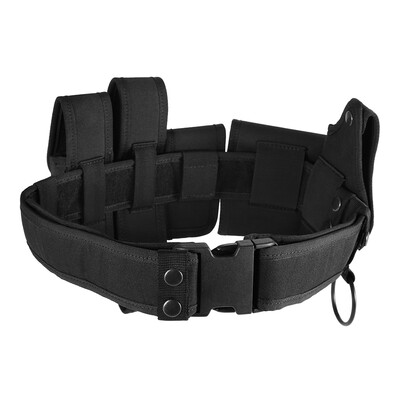 Lixada Outdoor Tactical Belt Law Enforcement Modular Equipment Police Security Military Duty Utility Belt with Pouches Holster Gea
Lixada Outdoor Tactical Belt Law Enforcement Modular Equipment Police Security Military Duty Utility Belt with Pouches Holster Gea