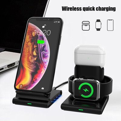 2020 New 3 In 1 Wireless Charger for IPhone Apple Watch Airpods for IPhone XXSXR88 Plus for IWatch 4321 S9
2020 New 3 In 1 Wireless Charger for IPhone Apple Watch Airpods for IPhone XXSXR88 Plus for IWatch 4321 S9