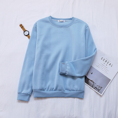 Korean Style Simple Casual Solid Color Women T-shirt Fashion Trend Round Neck Long-sleeved Thick Top Hot Sale
Korean Style Simple Casual Solid Color Women T-shirt Fashion Trend Round Neck Long-sleeved Thick Top Hot Sale