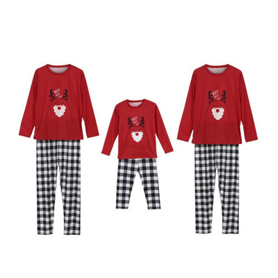 New Children Clothing Christmas Family Parent-child Hat Suit Printing Home Service Cotton Soft Two-piece Pajamas
New Children Clothing Christmas Family Parent-child Hat Suit Printing Home Service Cotton Soft Two-piece Pajamas