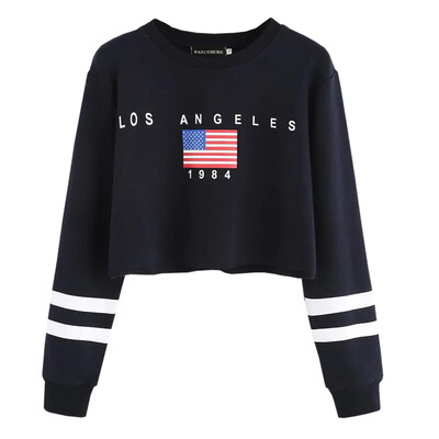 Women New Fashion American Flag Pattern Printing Long Sleeve Pullover Autumn Independence Day Printed Round Neck Sweatshirt
Women New Fashion American Flag Pattern Printing Long Sleeve Pullover Autumn Independence Day Printed Round Neck Sweatshirt