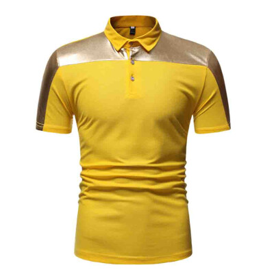 Toponeto Fashion Mens Casual Mixing Colour Slim Fit Short Sleeve Sports Shirt Top Blouse
Toponeto Fashion Mens Casual Mixing Colour Slim Fit Short Sleeve Sports Shirt Top Blouse