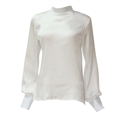 Elegant Lady Chiffon Blouse Women Long Sleeve Turtleneck Work Wear Shirts Tops Casual Solid Blusas
Elegant Lady Chiffon Blouse Women Long Sleeve Turtleneck Work Wear Shirts Tops Casual Solid Blusas