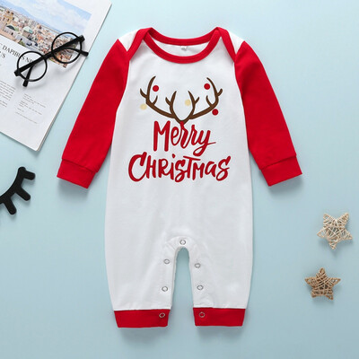 Newborn Baby Girls Boys Rompers Infant Long Sleeve Merry Christmas Letters Print Overalls Kids Casual Playsuits Jumpsuit Clothes
Newborn Baby Girls Boys Rompers Infant Long Sleeve Merry Christmas Letters Print Overalls Kids Casual Playsuits Jumpsuit Clothes