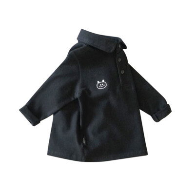 Autumn Baby Kids Long Sleeve Cotton Blouse Casual Boys And Girls Cartoon Embroidery Lapel Solid Color Comfortable Shirt
Autumn Baby Kids Long Sleeve Cotton Blouse Casual Boys And Girls Cartoon Embroidery Lapel Solid Color Comfortable Shirt