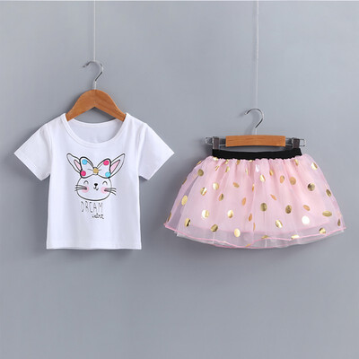 2PCS Baby Girl Clothes Set Cartoon Print Tops T-shirt Tutu Skirt Clothes Set Outfits baby girl Princes Summer Clothing Suit
2PCS Baby Girl Clothes Set Cartoon Print Tops T-shirt Tutu Skirt Clothes Set Outfits baby girl Princes Summer Clothing Suit